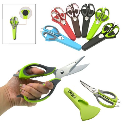 Kitchen Shears with Magnetic Holder