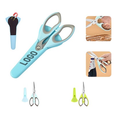 Magnetic Kitchen Scissors with Cover